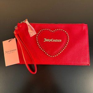 Juicy Couture Cool Red Love Never Dies Wristlet - NWT